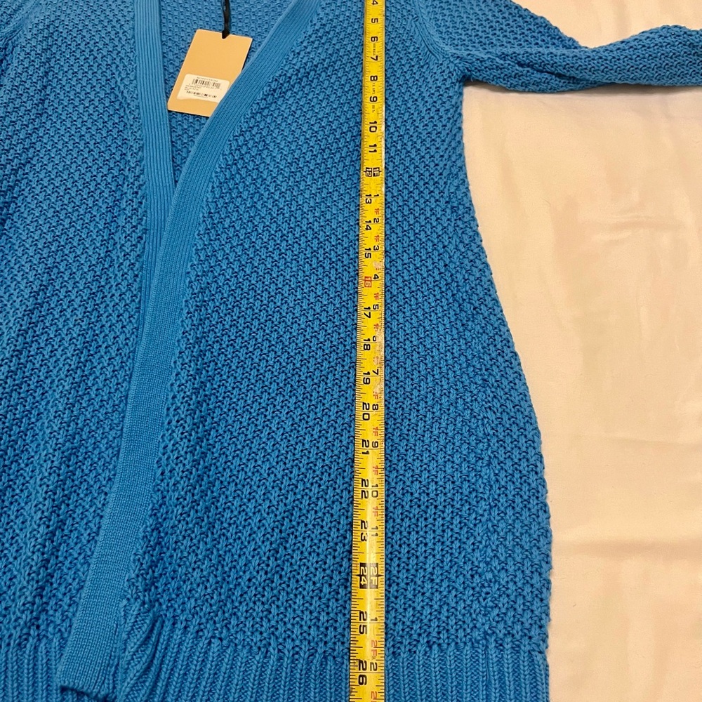 Halogen Blue Cardigan Sweater From Nordstrom NWT - Picture 4 of 7